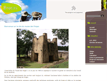 Tablet Screenshot of museedesforges.brocas.fr